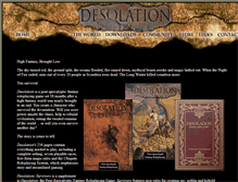 Tablet Screenshot of desolationrpg.com